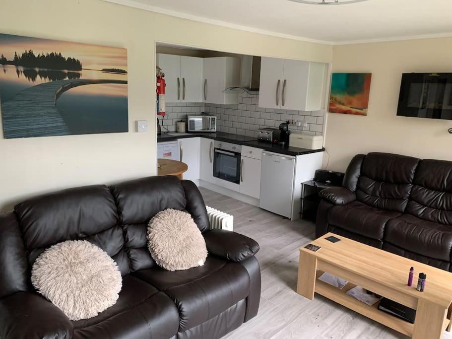 Stunning 3 Bed Riverside Cabin In Snowdonia Caeathro Buitenkant foto