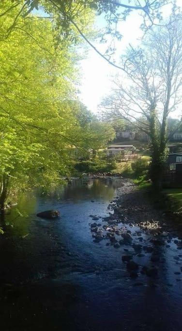 Stunning 3 Bed Riverside Cabin In Snowdonia Caeathro Buitenkant foto