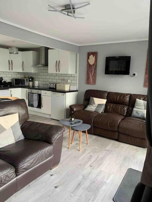 Stunning 3 Bed Riverside Cabin In Snowdonia Caeathro Buitenkant foto
